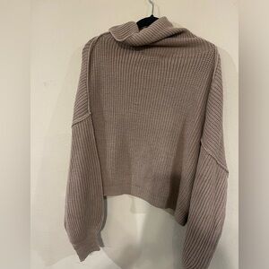 NWOT Brown XL Woman Zenana sweater